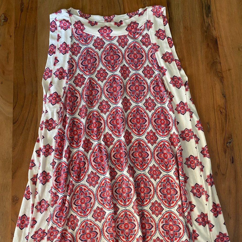 Rose and Olive Tank Top, S